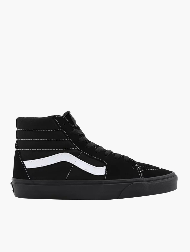 MyRunway Shop Vans Black True White Sk8 High Top Sneakers for